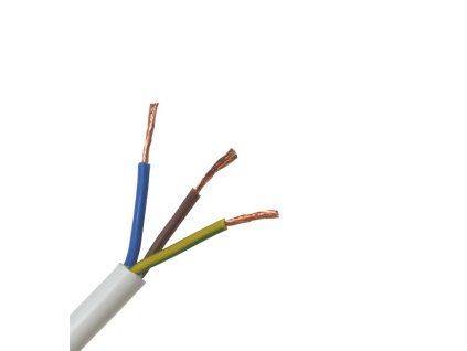 bytovy kabel biely
