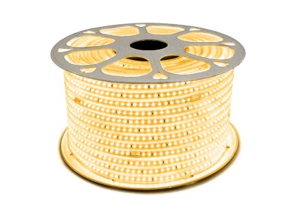 led pas 1m 230v smd2835 120led m 8w m 3000k tepla biela ip65