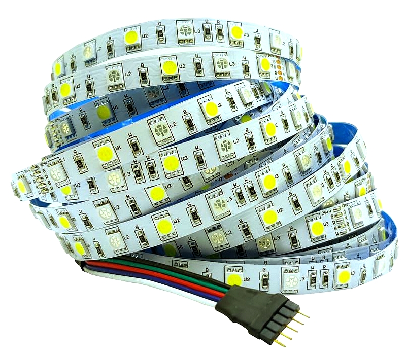 Brolux RGBW LED pásik 1m 24V 19,2W/m RGB+6500K Studená Biela IP20, MCA-T000015/1met Zvoľte variantu: Predaj na 5m rolky