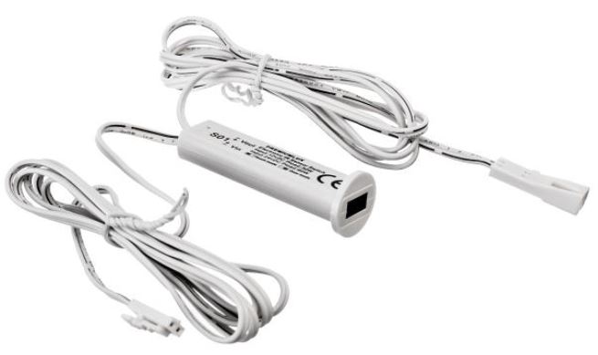 MasterLED Pohybový nábytkový infračervený senzor pre LED pásiky a svietidlá, 2v1, 5A 12V/60W 24V/120W, CIDLOC