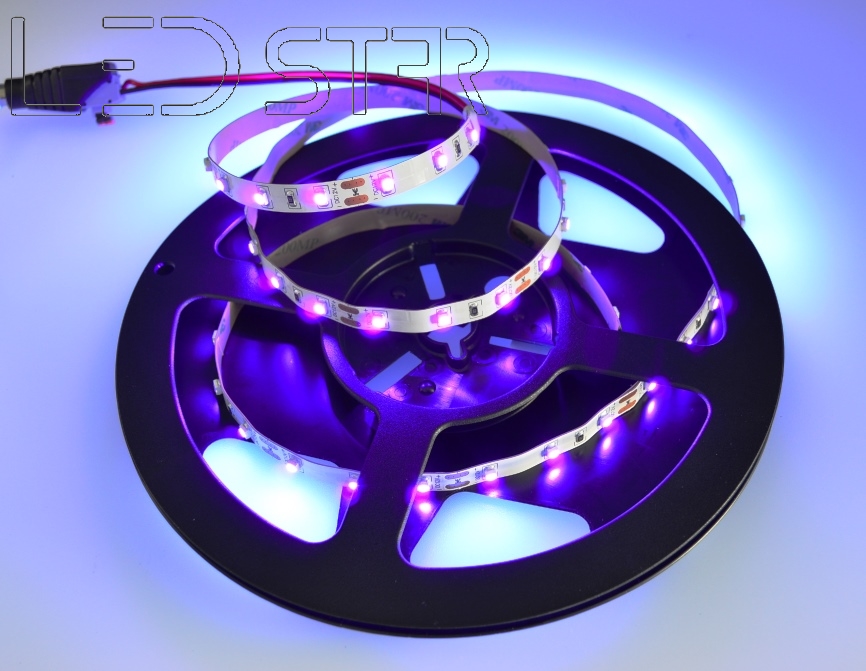 MComp UV ultrafialový LED pásik 5m 12V 4.8W IP20, 4105/1MET Zvoľte variantu: Predaj na metre