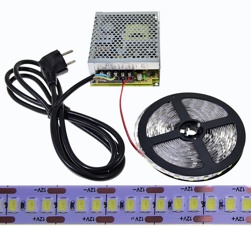 Ledstar Konfigurátor sady s Bielym 12V/9.6W LED pásikom 1až20m, biela na výber, zdroj na výber, 4486/725 Dĺžka: 6m, Zvoľte farbu svetla: 3000K,…