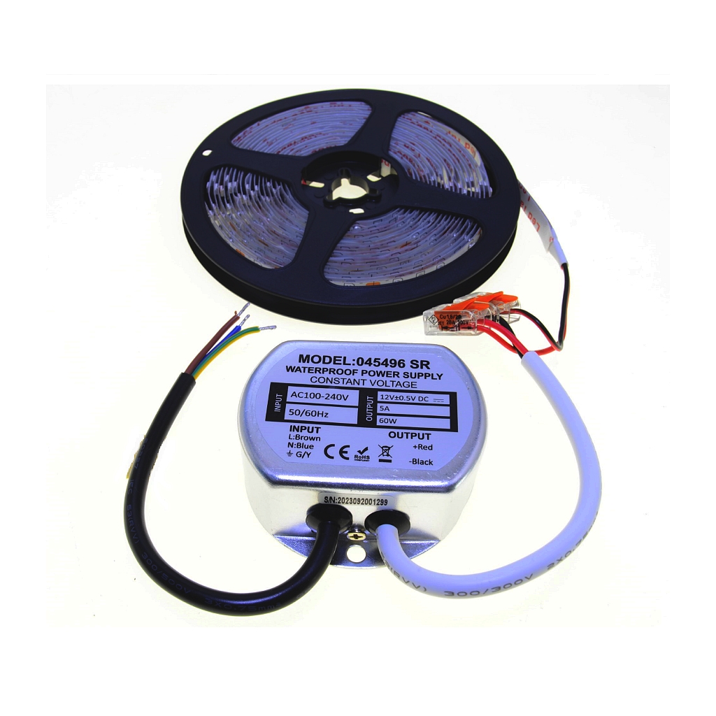 Ledstar Konfigurátor sady s Bielym 12V/9.6W LED pásikom 1až20m, biela na výber, zdroj na výber, 4486/725 Dĺžka: 2m, Zvoľte farbu svetla: 3000K,…