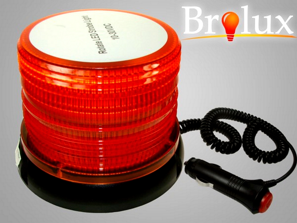 Brolux Výstražný LED maják 12V alebo 24V, 40LED