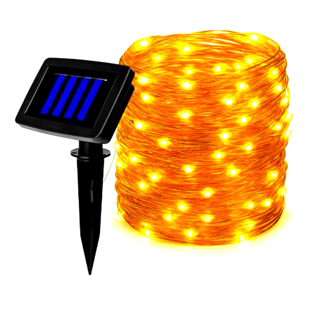 MasterLED Solárna svetelná reťaz, 33m, 300 LED, IP44