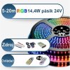 RGB LED pasik sada 24V