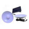 Solárne závesné 2 ks LED lampy do záhrady alebo do interiéru, samostatný solárny panel s 3m káblom