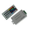 RGB ovládač pre LED pásik 12V 24V IR diaľkové ovládanie, 12A pre vysoké zaťaženie 144W 288W, ovládanie jasu alebo farieb COB LED pásov