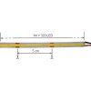 COB LED pásik 5m 12V Teplá biela 11W/m flexibilný samolepiaci pás