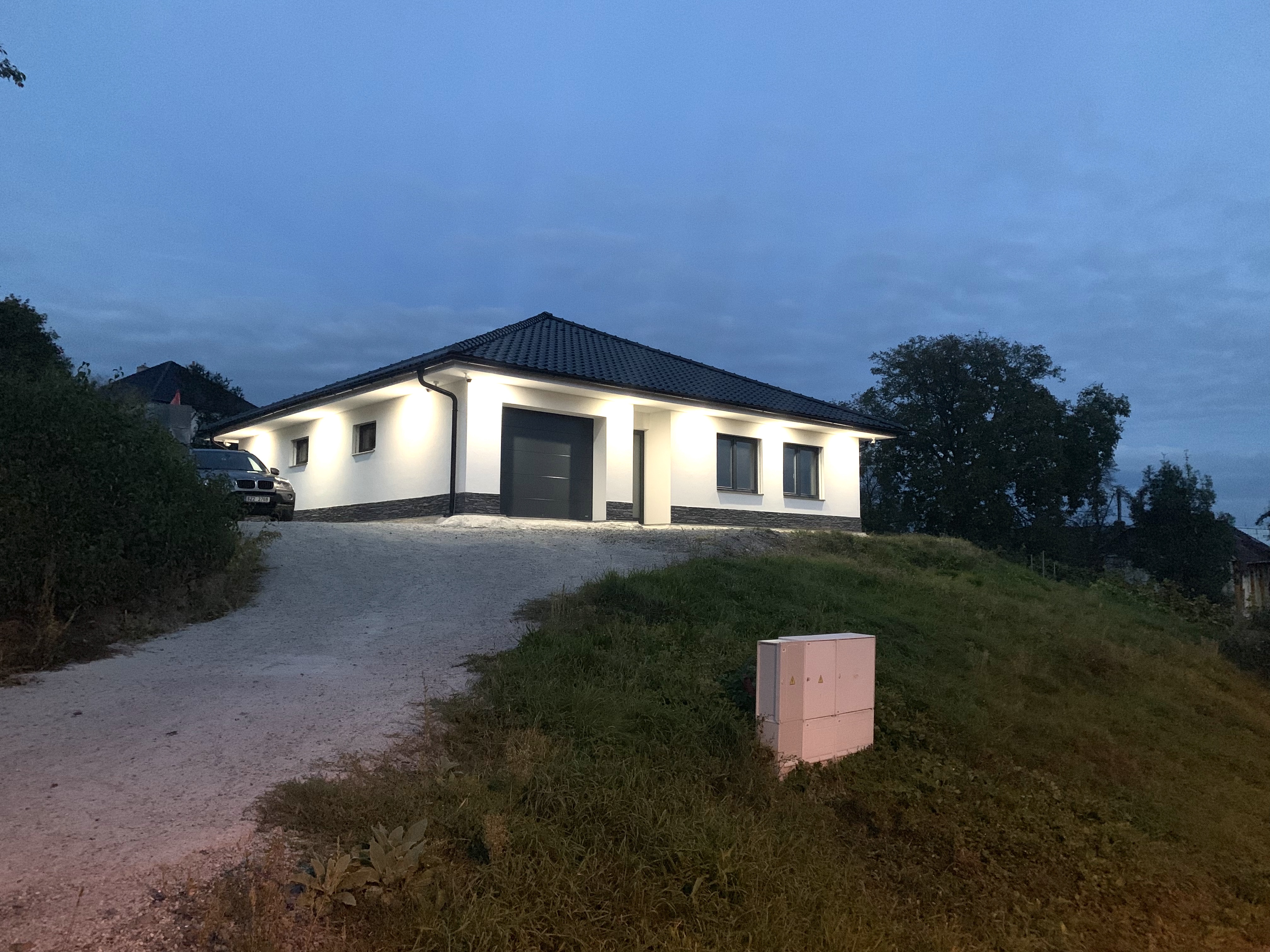 Osvětlení domu Zlín 1