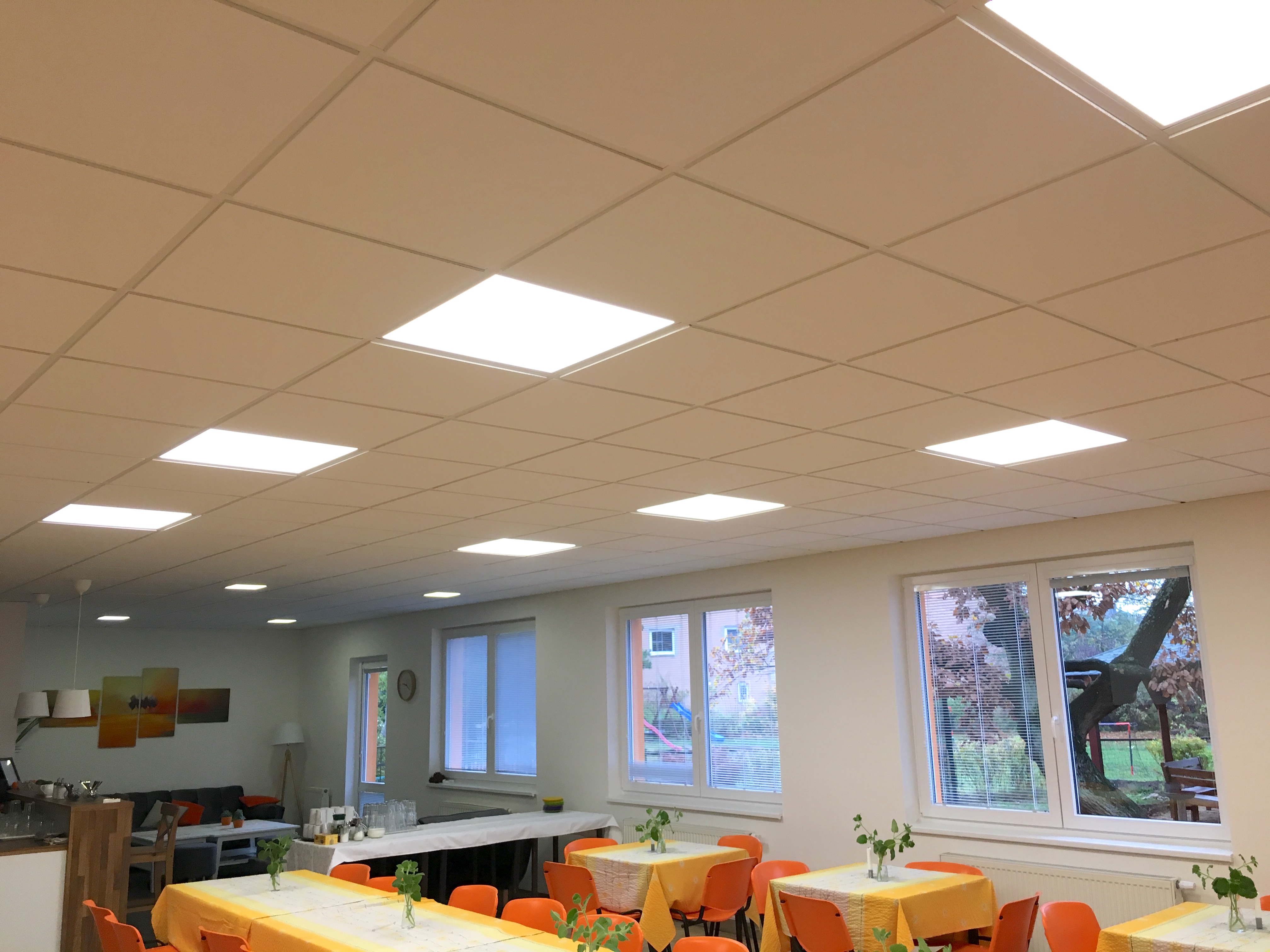 LED osvětlení Podhledové panely Litvínov 1