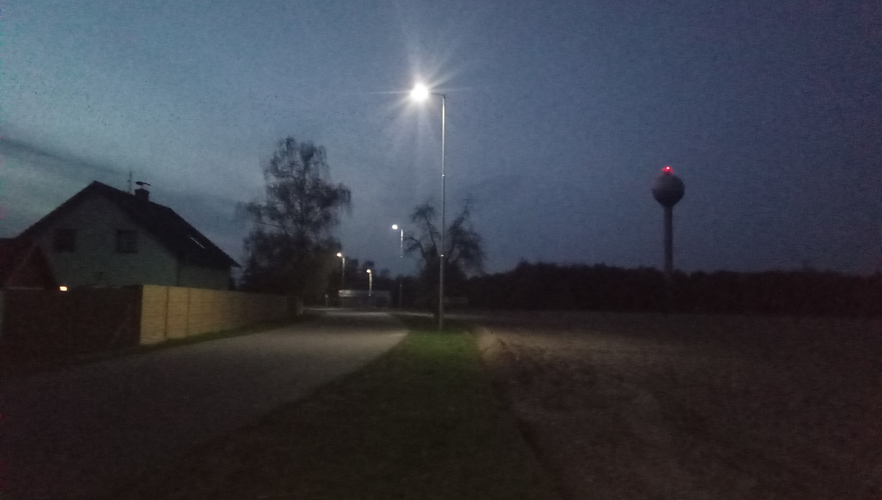Veřejné osvětlení Albrechtičky 1
