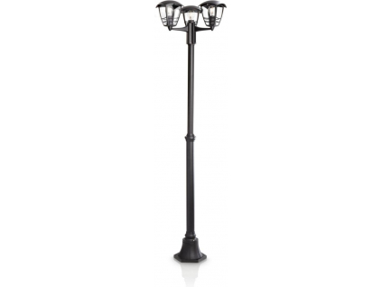 Philips LED sloupek venkovní E27 3x15W Creek denní bílá 15385/30/16