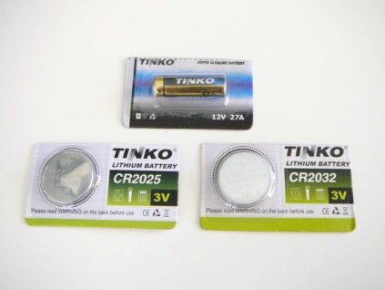 Baterie pro LED ovladače, Baterie CR2032 3V