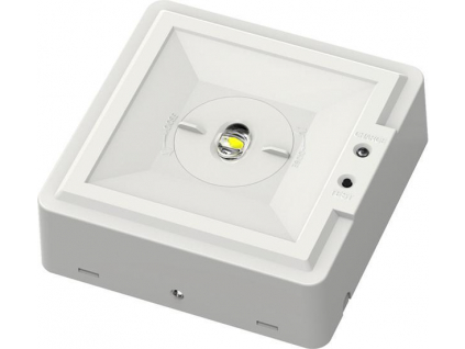 LED nouzové svítidlo 2,8W studená bílá úzký rozptyl