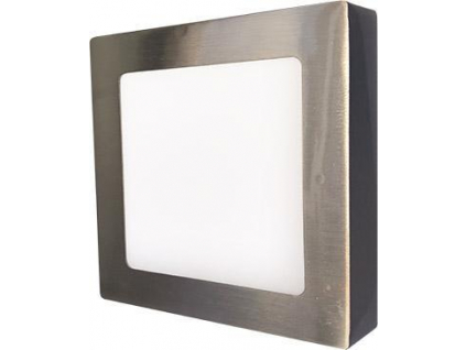 LED přisazené svítidlo 12W LED60 FENIX-S matt chrome teplá bílá