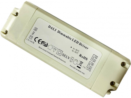 Napájecí zdroj k LED panelu 36W stmívatelný DALI IP20 vnitřní