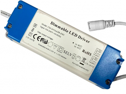 Napájecí zdroj k LED panelu 48W stmívatelný DALI IP20 vnitřní