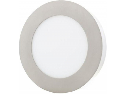 Chromový kruhový přisazený LED panel 166mm 12W denní bílá