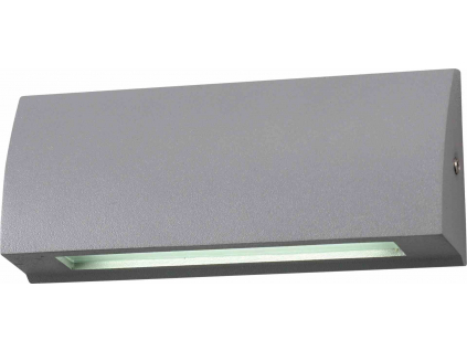 LED venkovní nástěnné světlo STEP 6W GRAY denní bílá