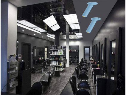 Modré LED vestavné thin svítidlo 5W 50cm 4000K