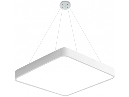 Závěsný bílý designový LED panel 500x500mm 36W denní bílá