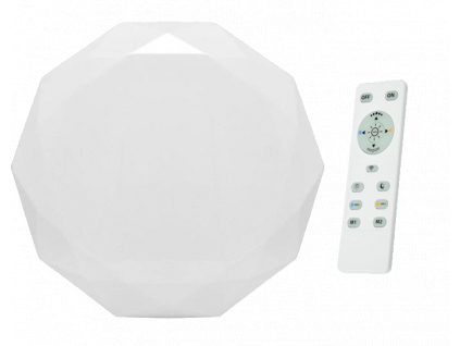 LED svítidlo s dálkovým ovladačem stmívatelné