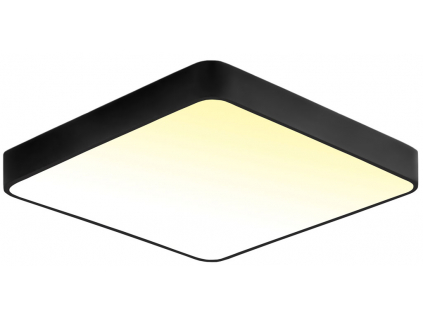 Triak Stmívatelné černé stropní světlo 600x600mm 48W teplá bílá
