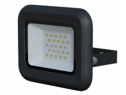 LEDMED VANA SMD LED reflektor 20W černá denní bílá