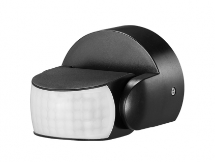 PANLUX SENSOR PIR pohybové čidlo 180° černý