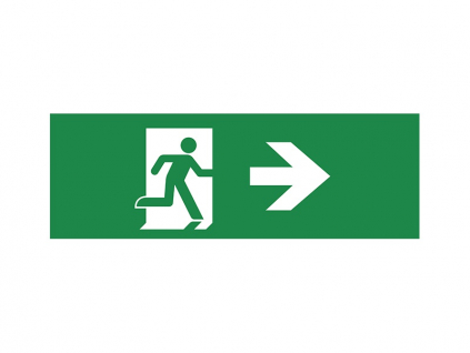 PIKTOGRAM šipka doprava 240 x 75mm