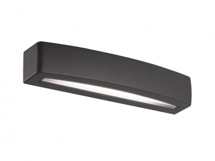 Venkovní nástěnné LED svítidlo BLOCO 10W antracit Teplá bílá