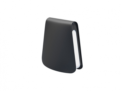 Venkovní nástěnné LED svítidlo BUGIE 8W antracit teplá bílá