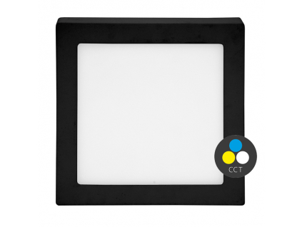 černý přisazený LED panel RAFA 2 IP20