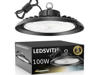 LED průmyslové osvětlení 100W Highbay Philips 5let 4000K 90°