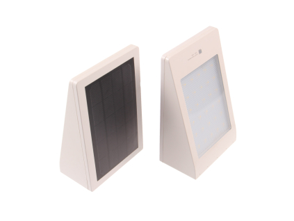 LED solární svítidlo MURO bílé