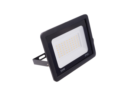 Černý LED reflektor LEVE 50W