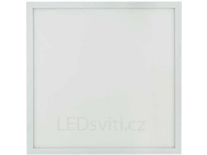 stříbrný podhledový LED panel 600x600mm