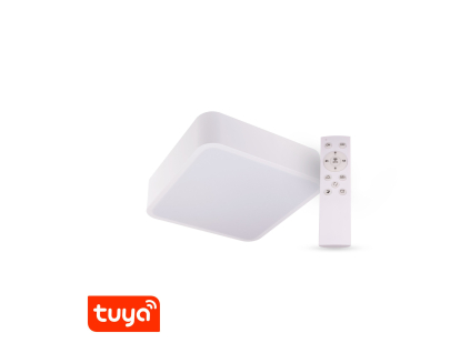 SMART Tuya LED svítidlo RENDO hranaté bílé