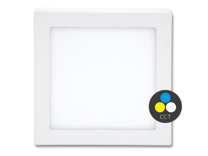 Přisazený Bílý LED panel RAFA 2 300x300mm 25W CCT IP20