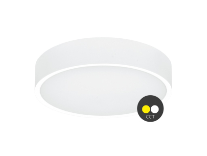 Bílé Přisazené stropní osvětlení 25W CCT IP65 MARTIN