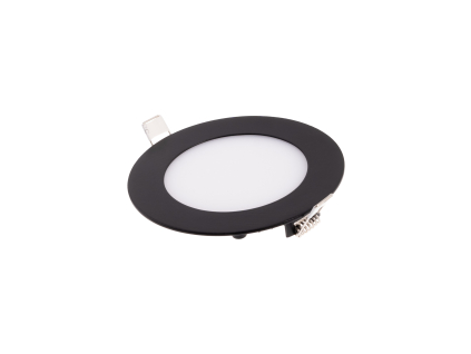 BLN6 LED panel kulatý 120mm černá