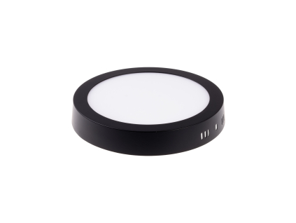 BPL18 LED panel přisazený kulatý černá