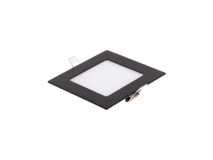 BSN6 LED panel čtverec 120x120mm černá