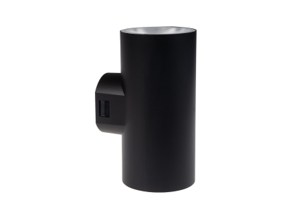 Nástěnné svítidlo PITE 2RB 18W černá CCT