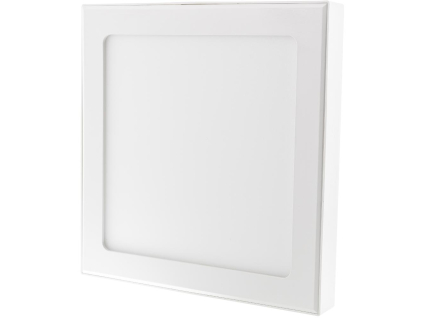 Hranatý LED panel 18W denní bílá
