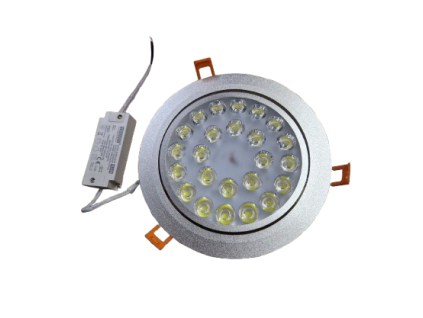 LED vestavné bodove svítidlo 24x 1W studená bílá