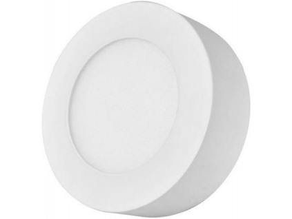 LED panel 6W přisazený kulatý 115mm teplá bílá