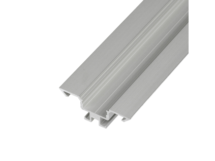 LED profil R1 - rohový, Profil bez krytu 1m
