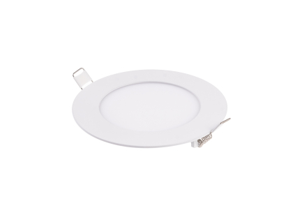 LN6 LED panel 6W kulatý 120mm, Studená bílá